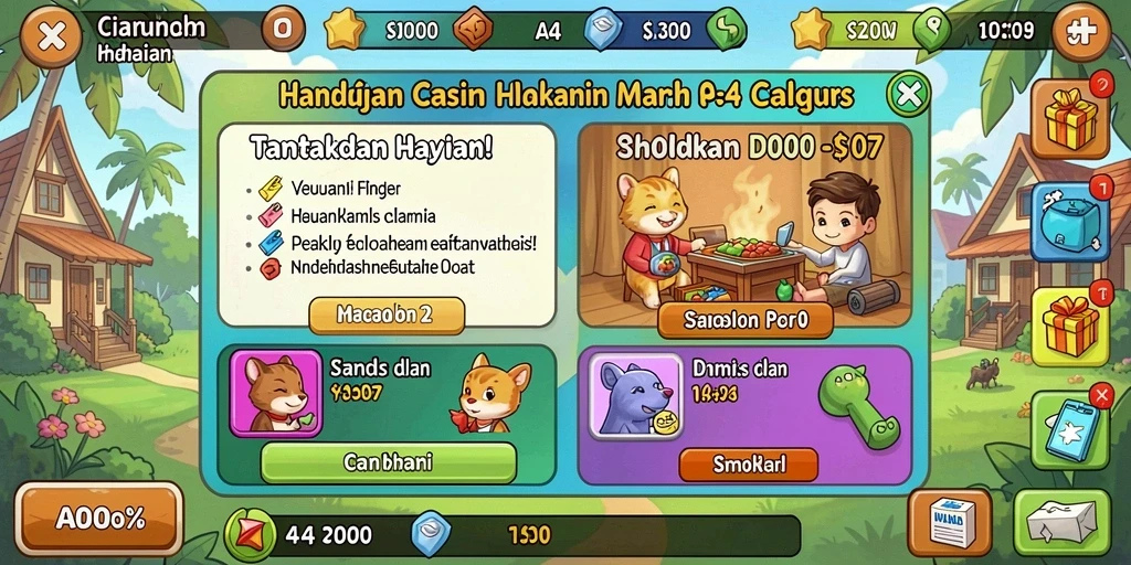 Fitur komunitas yang memungkinkan interaksi antar pemain.