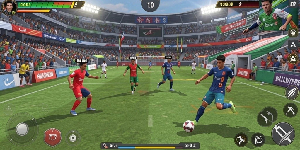 Screenshot menampilkan komunitas dan interaksi pemain.