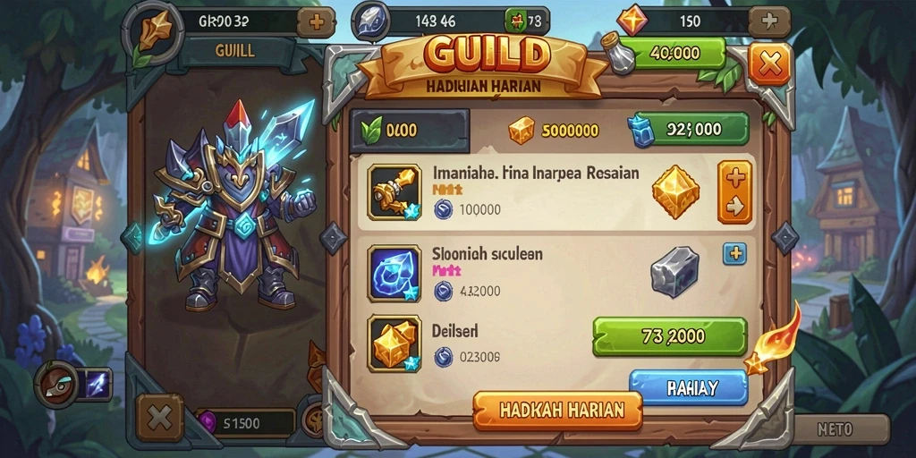 Gambar ketiga menunjukkan karakter baru yang bisa dimainkan.