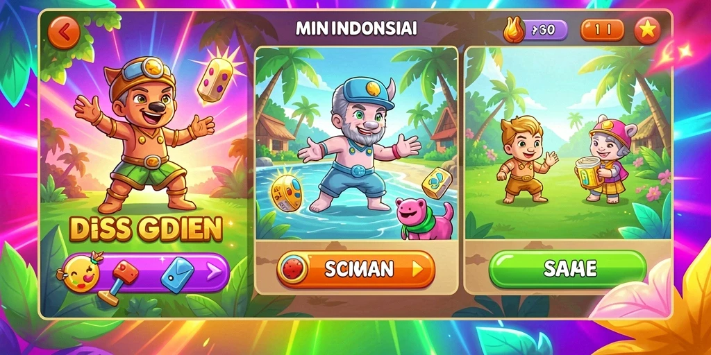 Fitur sosial yang memungkinkan interaksi pemain dengan mudah.